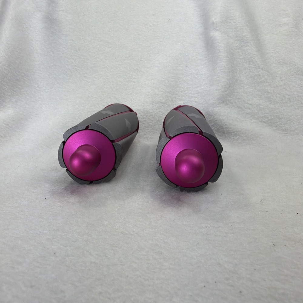 Dyson Airwrap Short Barrels 1.6" 2 Pack Hair Attachments Fuchsia LEFT/RIGHT - Picture 3 of 3